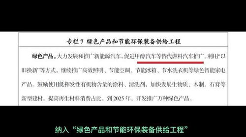 甲醇汽車 十年磨一劍，鋒芒初露的綠色動力